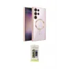 ieg™ Galaxy S24 Ultra Kılıf Nova Işık Özel Seri - Siyah Joko Magic 5D Hayalet Cam