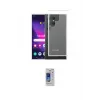 ieg™ Galaxy S24 Ultra Kılıf Zirve Doku - Siyah Durable Full Glue Curved Cam