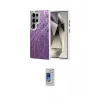 ieg™ Galaxy S24 Ultra Kılıf Zirve Modern Prime - Siyah Durable Full Glue Curved Cam
