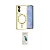 ieg™ Galaxy S25 Edge Kılıf Nova Işık Özel Seri - Şeffaf Pasifik Cam Ekran Koruyucu