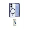 ieg™ Galaxy S25 Edge Kılıf Nova Işık Özel Seri - Şeffaf Pasifik Cam Ekran Koruyucu