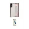 ieg™ Galaxy S25 Edge Kılıf Vadi Minimal - Şeffaf Pasifik Cam Ekran Koruyucu