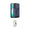 ieg™ Galaxy S25 FE Kılıf Ahenk Klasik - Şeffaf Pasifik Cam Ekran Koruyucu