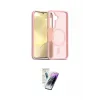 ieg™ Galaxy S25 Plus Kılıf Siluet Minimal Prime - Şeffaf Pasifik Cam Ekran Koruyucu