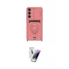 ieg™ Galaxy S25 Plus Kılıf Vadi Form Prime - Şeffaf Pasifik Cam Ekran Koruyucu