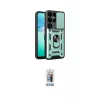 ieg™ Galaxy S25 Ultra Kılıf Ahenk Klasik - Siyah Joko Magic 5D Cam