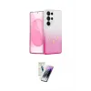 ieg™ Galaxy S25 Ultra Kılıf Eksen Minimal Özel Seri - Şeffaf Pasifik Cam Ekran Koruyucu