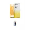 ieg™ Galaxy S25 Ultra Kılıf Eksen Minimal Özel Seri - Siyah Joko Magic 5D Cam
