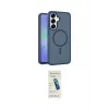 ieg™ Galaxy S26 Kılıf Siluet Minimal Prime - Şeffaf Pasifik Cam Ekran Koruyucu