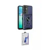 ieg™ Galaxy S26 Plus Kılıf Ahenk Klasik - Siyah Bilvis 3D Cam Ekran Koruyucu