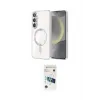 ieg™ Galaxy S26 Plus Kılıf Nova Işık Özel Seri - Siyah 3D Antistatik Cam Ekran Koruyucu