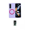 ieg™ Galaxy Z Fold 5 Kılıf Ahenk Form Prime - Şeffaf 360 Fold Full Body