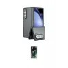 ieg™ Galaxy Z Fold 5 Kılıf Kozmos Klasik - Şeffaf 360 Fold Full Body