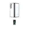 ieg™ Galaxy Z Fold 5 Kılıf Kutup Minimal Özel Seri - Şeffaf 360 Fold Full Body
