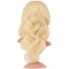 Gerçek Front Lace Dalgalı Platin Tül Peruk - 60-65cm
