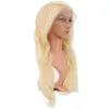 Gerçek Front Lace Dalgalı Platin Tül Peruk - 65-70cm