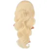 Gerçek Front Lace Dalgalı Platin Tül Peruk - 70-75cm