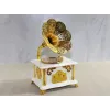 Gramofon Müzik Kutusu Beyaz