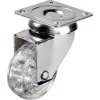ieg™ Hts 301 - 50x20 mm Şeffaf Makaralı Tablalı Teker