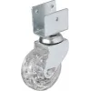 ieg™ Hts 328 - 50x20 mm Şeffaf Makaralı Kısa U Tablalı Teker 4 Adet