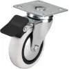 ieg™ Hts 353 - 75x25 mm PVC Makaralı Tablalı Frenli Teker 4 Adet