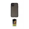 ieg™ iPhone 11 Kılıf Ahenk Çizgi Serisi - Siyah Buffer Cam Ekran Koruyucu