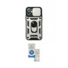 ieg™ iPhone 11 Kılıf Ahenk Klasik - Şeffaf Royal Nano Ekran Koruyucu