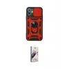 ieg™ iPhone 11 Kılıf Ahenk Klasik - Siyah Bilvis 3D Mat Cam Ekran Koruyucu