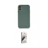 ieg™ iPhone 11 Kılıf Ahenk Serisi - Siyah Bilvis 3D Mat Cam Ekran Koruyucu