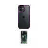 ieg™ iPhone 11 Kılıf Akış Çizgi Koleksiyonu - Şeffaf 360 Full Body Arka Koruyucu