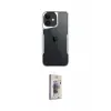 ieg™ iPhone 11 Kılıf Akış Çizgi Koleksiyonu - Siyah Bilvis 3D Cam Ekran Koruyucu