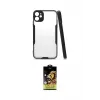 ieg™ iPhone 11 Kılıf Atlas Asil Serisi - Siyah Buffer Cam Ekran Koruyucu