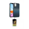 ieg™ iPhone 11 Kılıf Doruk Serisi - Siyah Buffer Cam Ekran Koruyucu