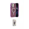 ieg™ iPhone 11 Kılıf Eksen Çizgi - Siyah Bilvis 3D Cam Ekran Koruyucu