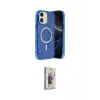 ieg™ iPhone 11 Kılıf Eksen Çizgi - Siyah Bilvis 3D Cam Ekran Koruyucu
