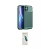 ieg™ iPhone 11 Kılıf Eksen Form Prime - Şeffaf Pasifik Cam Ekran Koruyucu