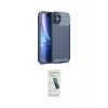 ieg™ iPhone 11 Kılıf Eksen Form Prime - Şeffaf Pasifik Cam Ekran Koruyucu