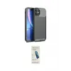 ieg™ iPhone 11 Kılıf Eksen Form Prime - Şeffaf Pasifik Cam Ekran Koruyucu