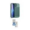 ieg™ iPhone 11 Kılıf Eksen Form Prime - Şeffaf Royal Nano Ekran Koruyucu