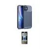 ieg™ iPhone 11 Kılıf Eksen Form Prime - Siyah 34D Hayalet Izgaralı Cam