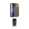 ieg™ iPhone 11 Kılıf Eksen Form Prime - Siyah 360 Mat Full Body Arka Koruyucu