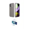 ieg™ iPhone 11 Kılıf Eksen Form Prime - Siyah 3D Antistatik Cam Ekran Koruyucu