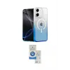 ieg™ iPhone 11 Kılıf Eksen Minimal Özel Seri - Şeffaf Royal Nano Ekran Koruyucu