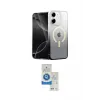 ieg™ iPhone 11 Kılıf Eksen Minimal Özel Seri - Şeffaf Royal Nano Ekran Koruyucu