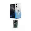 ieg™ iPhone 11 Kılıf Eksen Minimal Özel Seri - Siyah 360 Mat Full Body Arka Koruyucu