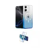 ieg™ iPhone 11 Kılıf Eksen Minimal Özel Seri - Siyah 3D Antistatik Cam Ekran Koruyucu
