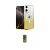 ieg™ iPhone 11 Kılıf Eksen Minimal Özel Seri - Siyah Joko Magic 5D Hayalet Cam