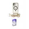 ieg™ iPhone 11 Kılıf Eksen Özel Seri - Siyah Bilvis 5in1 3D Magic Cam Ekran Koruyucu