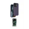 ieg™ iPhone 11 Kılıf Kıvılcım Çizgi Serisi - Şeffaf 360 Full Body Arka Koruyucu