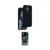 ieg™ iPhone 11 Kılıf Kıvılcım Çizgi Serisi - Şeffaf 360 Full Body Arka Koruyucu